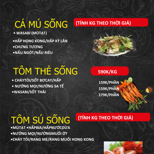 MENU ỐC